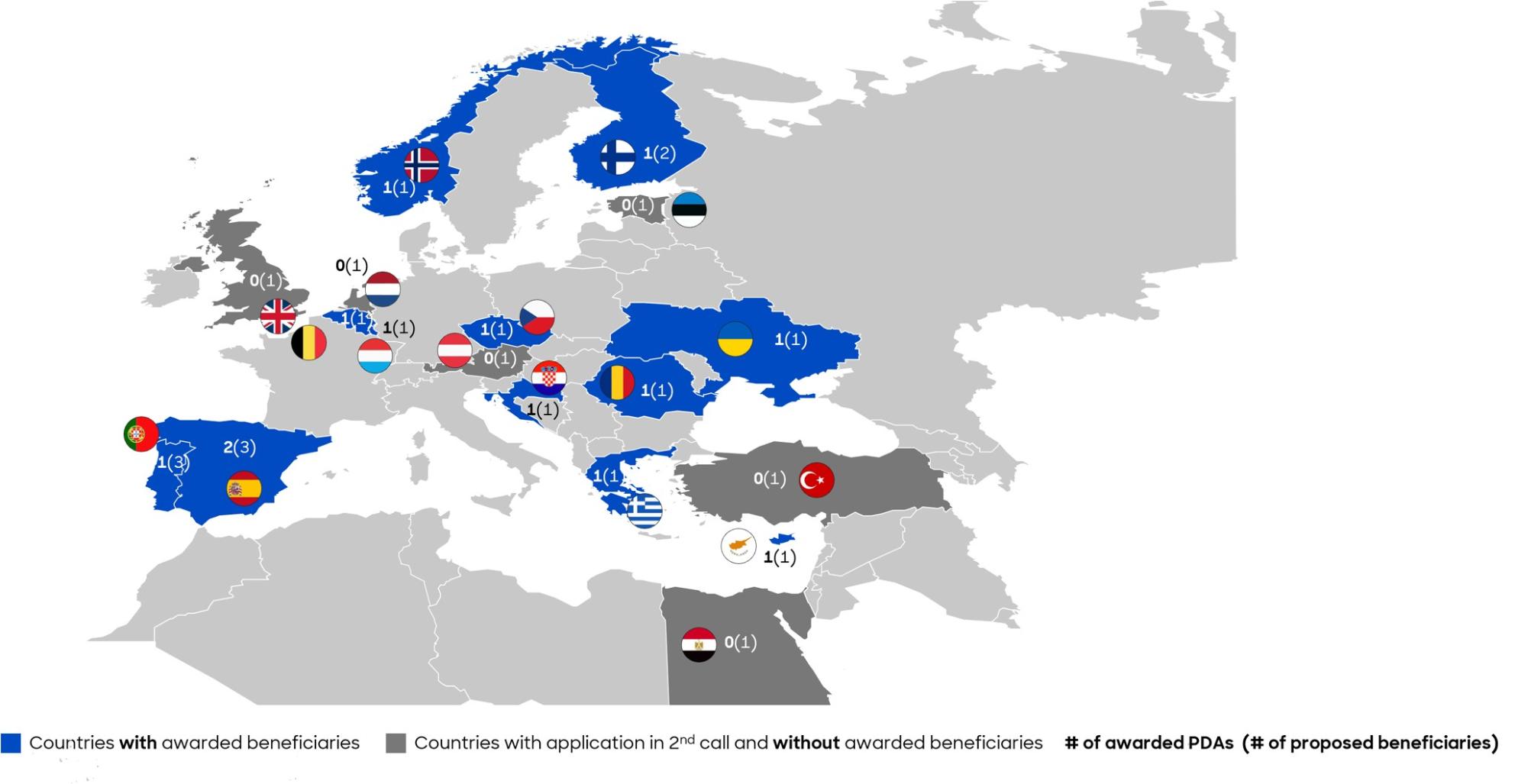Mapa de proyectos