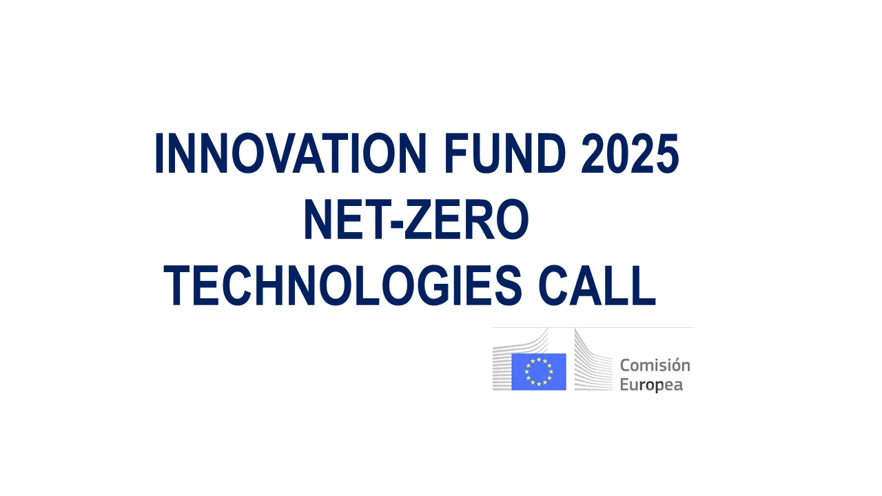 INNOVATION FUND 2025 NET-ZERO TECHNOLOGIES CALL
